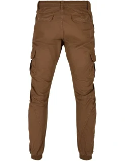 URBAN CLASSICS Cuffed Cargo Jogging Pants In Dark Ground -Coats Sales Store 959638240 6 720x928