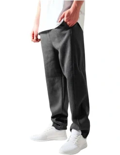 URBAN CLASSICS Heavyweight Sweatpants In Charcoal