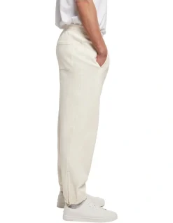 URBAN CLASSICS UC Heavyweight Sweatpants In White Sand -Coats Sales Store 959640760 4 720x928