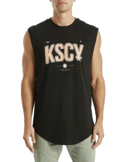 KSCY Missing Dual Curved Muscle In Black