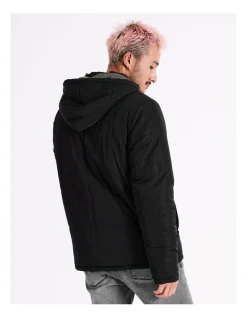 Kenji Rigel Reversible Recycled 4 In 1 Puffer Jacket In Black -Coats Sales Store 960256270 6 720x928