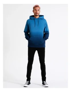 Kenji Despina Dip Dye All Gender Hooded Pullover In Blue -Coats Sales Store 960258250 3 720x928