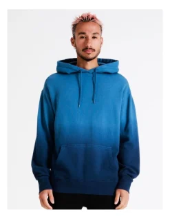 Kenji Despina Dip Dye All Gender Hooded Pullover In Blue -Coats Sales Store 960258250 7 720x928