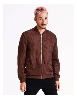 Kenji Langy Bomber Jacket In Red -Coats Sales Store 960260140 3 720x928