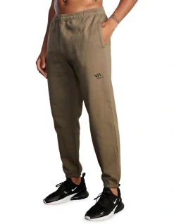 RVCA VA Essential Sweatpants In Olive -Coats Sales Store 960491620 3 720x928