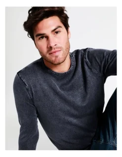 Maddox Cole Crew Pullover In Blue -Coats Sales Store 960772150 3 720x928