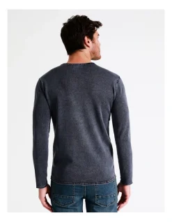 Maddox Cole Crew Pullover In Blue -Coats Sales Store 960772150 6 720x928