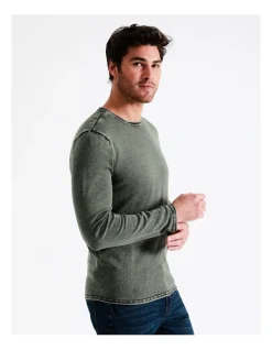 Maddox Cole Crew Pullover In Green -Coats Sales Store 960772240 5 720x928