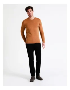 Maddox Cole Crew Pullover In Brown -Coats Sales Store 960772420 7 720x928