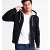 Maddox Seth Sherpa Hoodie In Blue -Coats Sales Store 960773230 1 720x928