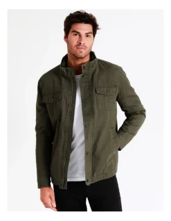 Maddox Silas Hood Jacket In Green -Coats Sales Store 960776830 4 720x928