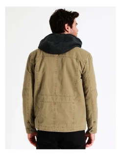 Maddox Silas Hood Jacket In Beige -Coats Sales Store 960776920 6 720x928