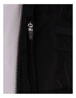 Raging Bull Midweight Puffer Jacket In Black -Coats Sales Store 962785810 4 720x928