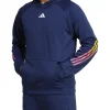 ADIDAS Train Icons 3-Stripes Training Hoodie In Navy 1 ADIDAS Train Icons 3-Stripes Training Hoodie In Navy -Coats Sales Store 963065170 1 720x928