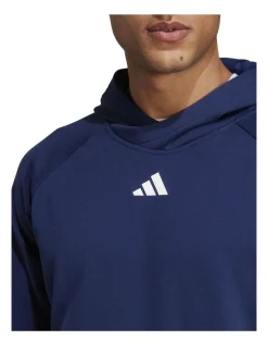 ADIDAS Train Icons 3-Stripes Training Hoodie In Navy -Coats Sales Store 963065170 5 720x928
