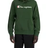 Champion Script Hoodie In Green