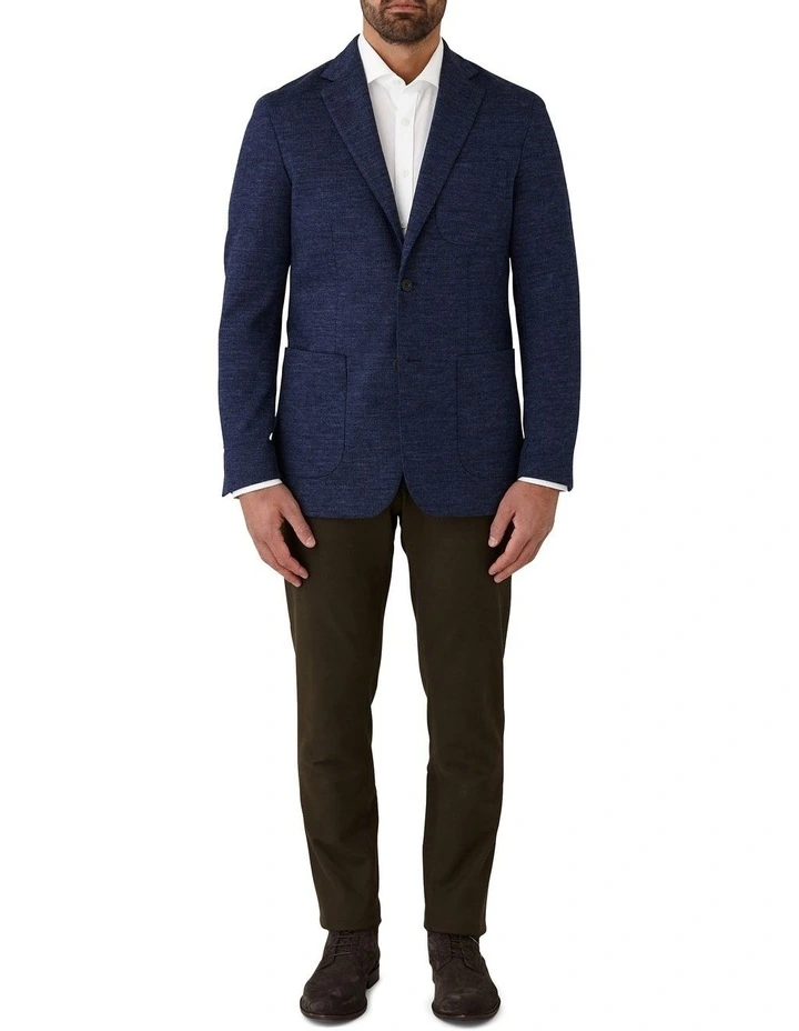 Cambridge Malvern Modern Fit Sports Jacket In Blue 7 Cambridge Malvern Modern Fit Sports Jacket In Blue - Image 5