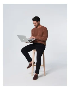 Bottoms Lab Advanced Chino Pants 30" Long In Black -Coats Sales Store 965175040 5 720x928