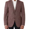 Dom Bagnato Angelo Tailored Fit Sports Jacket In Red -Coats Sales Store 965785600 1 720x928