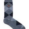 Blaq TP Deer Crew Length Socks In Blue -Coats Sales Store 965999080 1 720x928