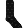 Blaq TP Textured Dog Crew Length Socks In Black -Coats Sales Store 965999620 1 720x928