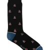 Blaq TP Coffee Crew Length Socks In Black
