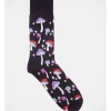 Kenji 1 Pair Mushroom Crew Length Socks In Black -Coats Sales Store 966001240 1 720x928