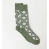 Kenji 1 Pair Smiley Crew Length Socks In Green -Coats Sales Store 966001420 1 720x928