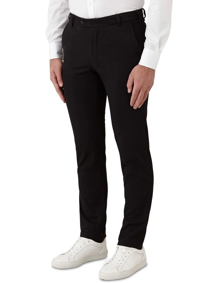 Dom Bagnato Christiano Modern Fit Chino In Black 5 Dom Bagnato Christiano Modern Fit Chino In Black - Image 3