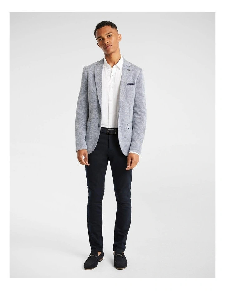 Yd. Fitzroy Knitted Blazer In Blue 8 Yd. Fitzroy Knitted Blazer In Blue - Image 6