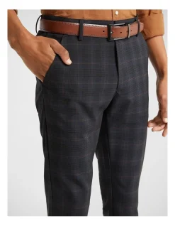 Yd. Skite Skinny Check Chino In Navy -Coats Sales Store 967372930 3 720x928