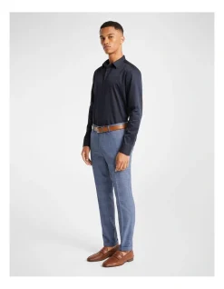 Yd. Magic Slim Tapered Dress Pant In Blue 10 Yd. Magic Slim Tapered Dress Pant In Blue -Coats Sales Store 967458250 4 1 720x928