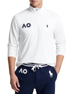 Polo Ralph Lauren Australian Open Performance Pullover In White