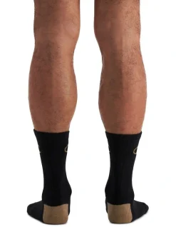 Champion C Logo Crew Socks 3-Pack In Black -Coats Sales Store 968398750 6 720x928