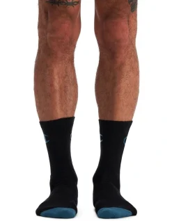 Champion C Logo Crew Socks 3-Pack In Black -Coats Sales Store 968398750 7 720x928