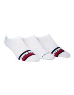 Tommy Hilfiger Sport Liners 3-Pack In White