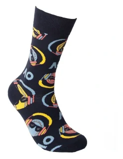 Australian Open Summer Of Tennis Novelty Sock In Navy -Coats Sales Store 969713200 3 720x928