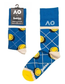 Australian Open Serve It Up Novelty Sock At Blue