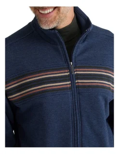 Breakaway Bello Snowy Mt Fleece Jacket In Denim Marle -Coats Sales Store 970804810 4 720x928