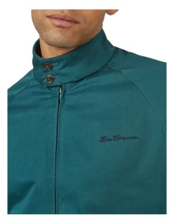 Ben Sherman Signature Harrington Jacket In Green -Coats Sales Store 970812910 4 720x928