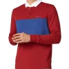 Ben Sherman Cut & Sew Rugby In Red