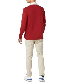 Ben Sherman Cut & Sew Rugby In Red -Coats Sales Store 970814350 4 720x928