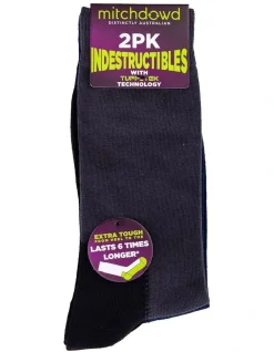 Mitch Dowd 2 Pack Plain Cotton Indestructibles Crew Socks In Multi 10 Mitch Dowd 2 Pack Plain Cotton Indestructibles Crew Socks In Multi -Coats Sales Store 970982290 4 1 720x928