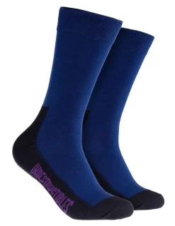Mitch Dowd 2 Pack Plain Cotton Indestructibles Crew Socks In Multi -Coats Sales Store 970982470 3 720x928