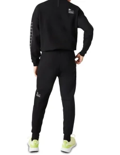 Lacoste Active Double Face Trackpant In Black -Coats Sales Store 974869120 3 720x928