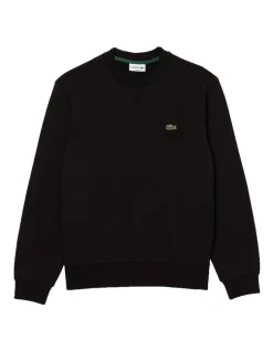 Lacoste Essential Non Brushed Crew Sweat Top In Black 13 Lacoste Essential Non Brushed Crew Sweat Top In Black -Coats Sales Store 974869390 6 720x928