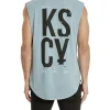 KSCY Galleon Dual Curved Muscle Tee In Grey -Coats Sales Store 975916090 1 720x928