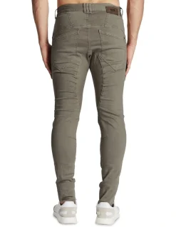 Nena & Pasadena Wildcat Slim Jean In Green -Coats Sales Store 976556800 3 720x928