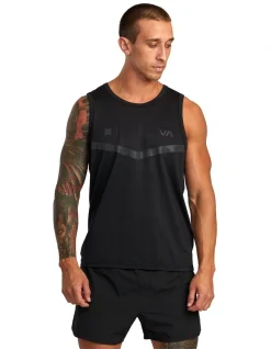 RVCA Runner Tank In Black