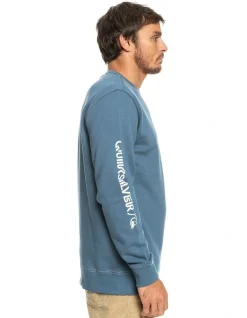 Quiksilver The Original Sweatshirt In Blue -Coats Sales Store 977984020 3 720x928